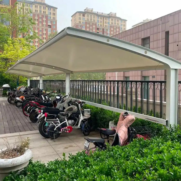 桓仁膜结构电动车棚